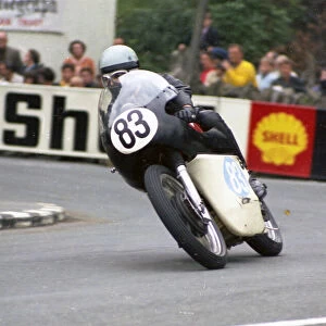 Roy Nott (AJS) 1968 Junior Manx Grand Prix