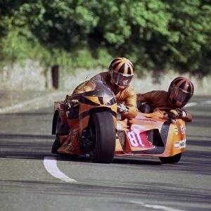 Roy and Tom Hanks 1987 Sidecar TT