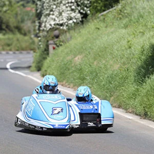 Ryan Crowe & Callum Crowe (Triumph) 2022 Sidecar TT