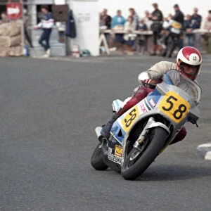 Sean Smith (Suzuki) 1986 Senior Manx Grand Prix