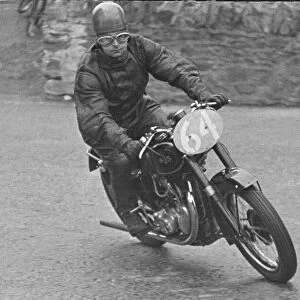 Sid Franklen (AJS) 1949 Clubman Junior TT