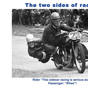 The two sides of racing