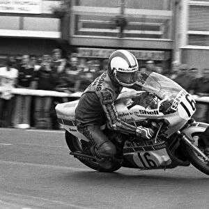 Simon Anderson (Yamaha) 1981 Senior Manx Grand Prix