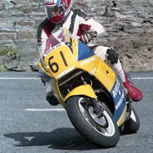 Simon Kendall (Honda) 1990 Senior Manx Grand Prix
