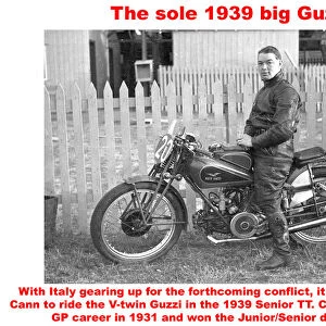 The sole 1939 big Guzzi