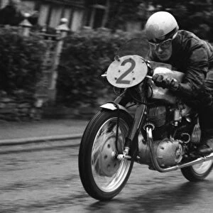 Bill Spence (NSU) 1955 Lightweight TT