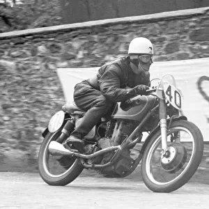 Stan Cameron (AJS) 1956 Junior TT