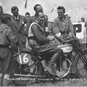 Stanley Woods (Norton) 1933 Senior TT
