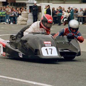 Stephen Pullan & Tony Darby (Ireson Yamaha) 1988 Sidecar TT