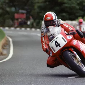 Steve Cull (Ducati) 1990 Formula One TT