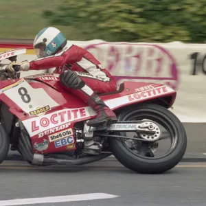 Steve Cull (Yamaha) 1986 Formula One TT