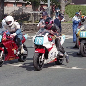 Steve Gilbert & Ivor Uren (Honda) 1996 Junior Manx Grand Prix