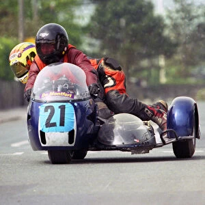 Steve Harpham & ? (BSA) 2002 Pre TT Classic
