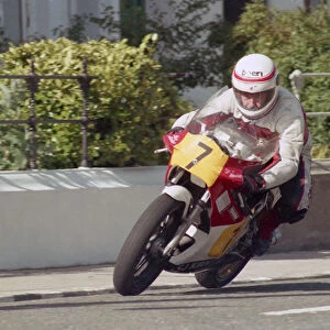 Steve Hazlett (Yamaha) 1987 Senior Manx Grand Prix