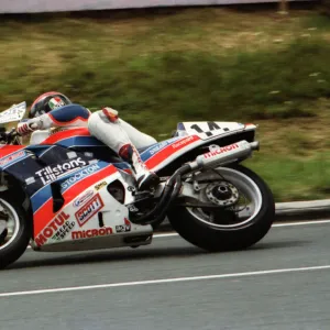 Steve Henshaw (Honda) 1989 Formula One TT