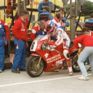 Steve Hislop (Honda) 1990 Formula One TT
