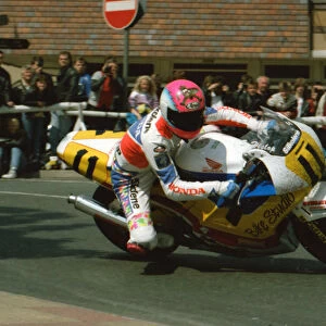 Steve Hislop (Honda) 1991 Supersport 600 TT
