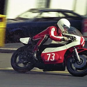Steve Hislop (Yamaha) 1983 Newcomers Manx Grand Prix