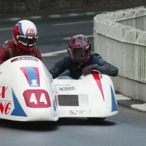 Steve Langham & Ian Ward (Yamaha) 1996 Sidecar TT