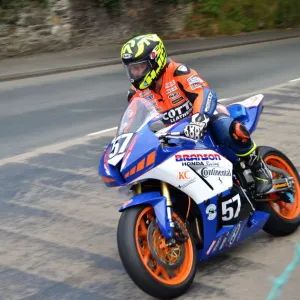 Steve Moody (Honda) 2017 Junior Manx Grand Prix