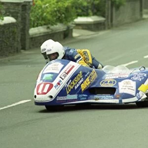 Steve Norbury & Andrew Smith (Shelbourne Yamaha) 2003 Sidecar TT