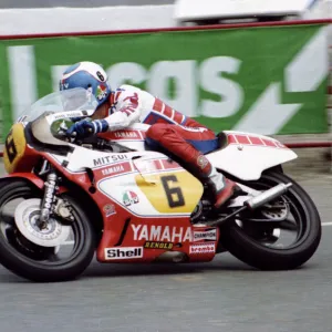 Steve Parrish (Yamaha) 1981 Senior TT