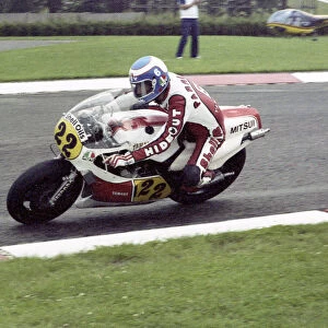 Steve Parrish (Yamaha) 1982 Donington