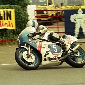 Steve Williams (Fowler Yamaha) 1987 Junior TT