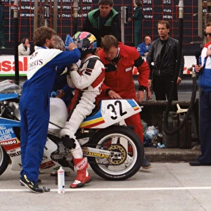 Steve Williams (Yamaha) 1990 Formula One TT