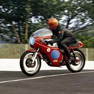 Stuart Morrell (Aermacchi) 1974 Junior Manx Grand Prix