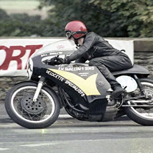 Bill Swallow (Velocette) 1978 Senior Manx Grand Prix