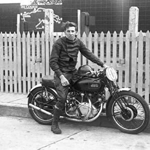 Ted Davis (HRD) 1948 Senior Clubman TT