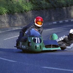 Ted Janssen & Kevin Littlemoor (Konig) 1974 500 Sidecar TT