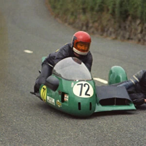 Ted Jansson & Kevin Littlemore (Konig) 1974 750 Sidecar TT
