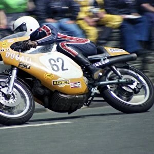 Ted Redford (Ducati) 1974 Formula 750 TT
