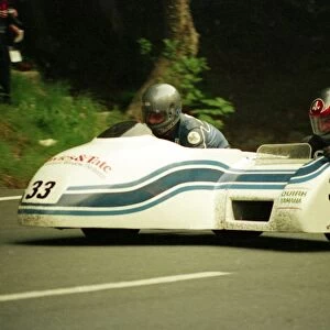 Tim Eade & Fred McDermott (Quirk Yamaha) 1988 Sidecar TT