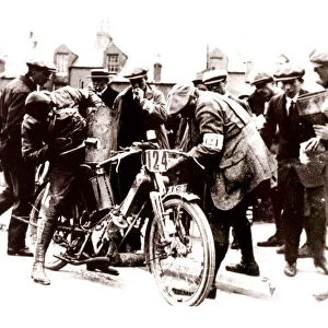 Tim Wood (Scott) 1913 Senior TT