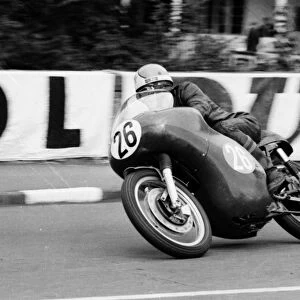 Tom Dickie (AJS) 1966 Junior Manx Grand Prix