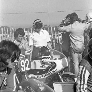 Tom Herron (Yamaha) 1975 Junior TT