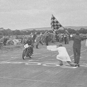 Tommy Wood (Guzzi) 1951 Lightweight Ulster Grand Prix
