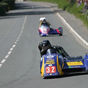 Tony Elmer & Darren Marshall (Ireson Yamaha) 2005 Sidecar TT