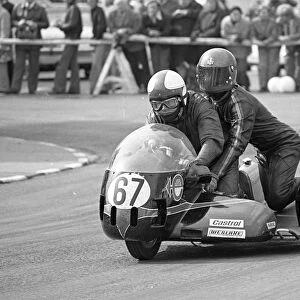 Tony Greening & David Carr (TG Weslake) 1975 Sidecar 1000 TT