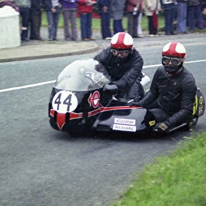 Tony Greening & Roger Parker (Weslake) 1974 Sidecar 750 TT