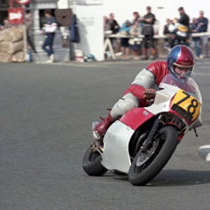 Tony Grey (Kawasaki) 1986 Senior Manx Grand Prix