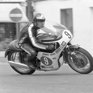 Tony Jefferies at Parliament Square: 1971 Production 750 TT