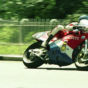 Tony Moran (Ducati) 1987 Formula Two TT