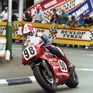1989 Tony Rutter Ducati Print 1989 Tony Rutter Ducati Print