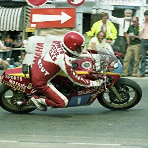 Tony Rutter at Parliament Square: 1982 Formula Two TT