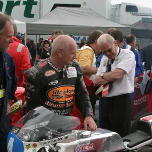 Tony Rutter Yamaha Parade Lap Print Tony Rutter Yamaha Parade Lap Print