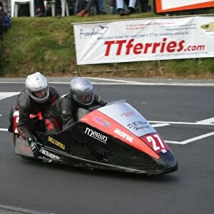 Tony Thirkell & Roy King (Honda) 2005 Sidecar TT